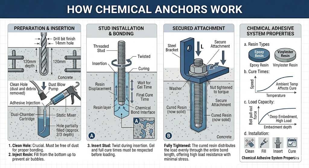 How Chemical Anchors Work ?